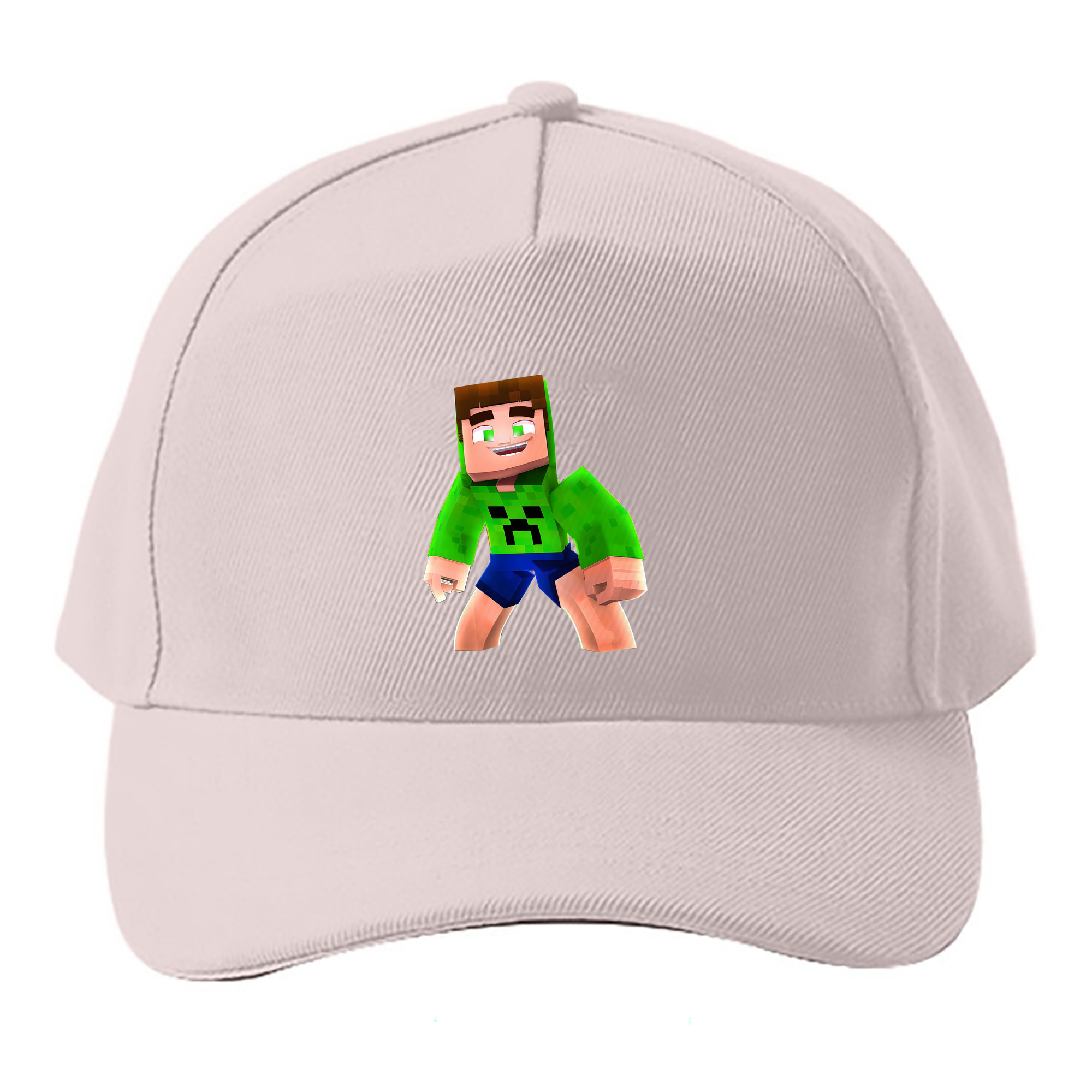 （画像用） マインクラフト ブロックの世界 Minecraft MC Block world ベースボールキャップ 綿100％ 男女兼用 帽子 スポーツ